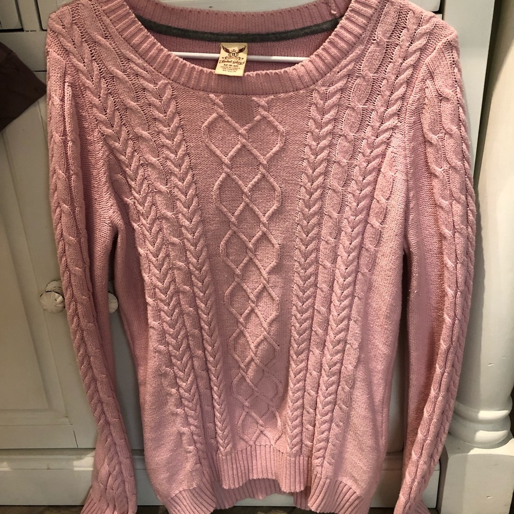 Faded Glory Cable Knit Sweater